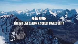 Dj Slow remix terbaru 2024 !! Life my live X Alone X Screet love X Unity 🎧