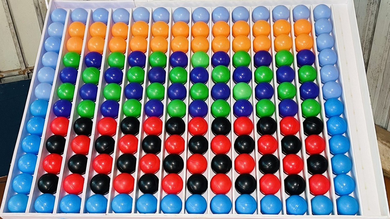 The Hardest Color Ball Puzzle on YouTube?! 😱 #satisfying #colorpuzzle #games #puzzle #viral