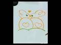 Cute rabbit drawing #arts #draw #shorts #drawing #youtube