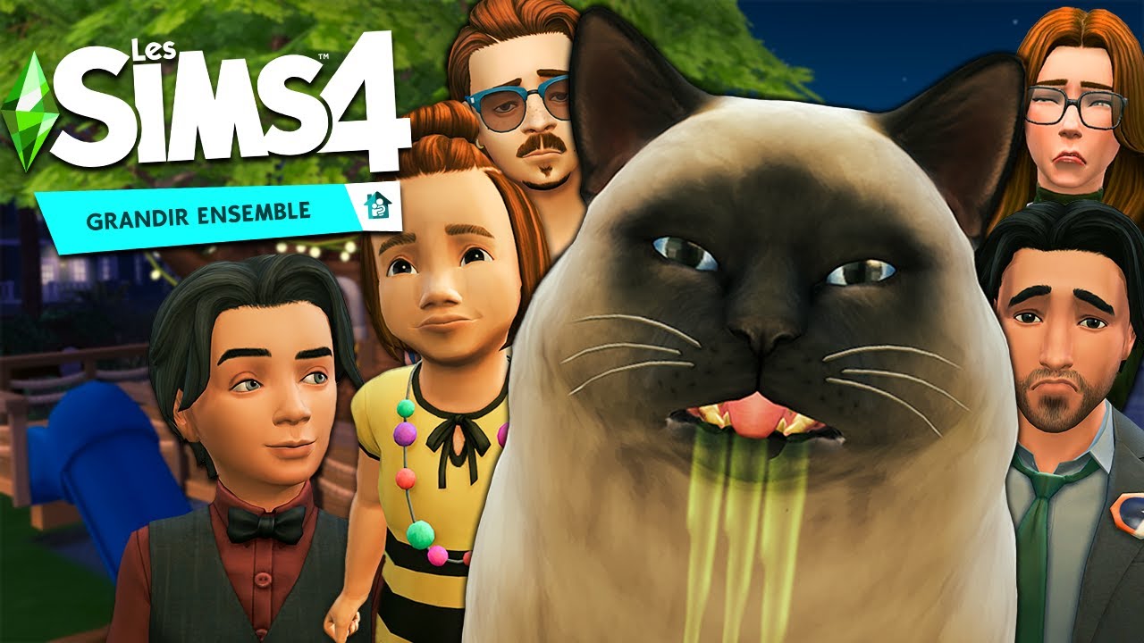 CE CHAT ME SAOULE !! (Et j'ai une fille adorable 🥰) | SIMS 4 Grandir Ensemble | 26/03/23