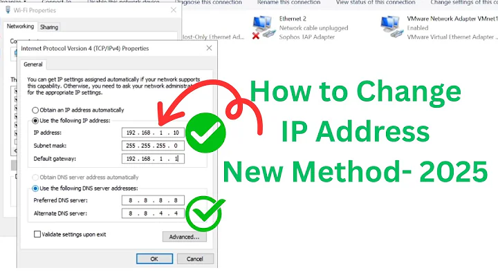 How to Change IP Address on Windows 10/11/8/7 (New - 2025✅)