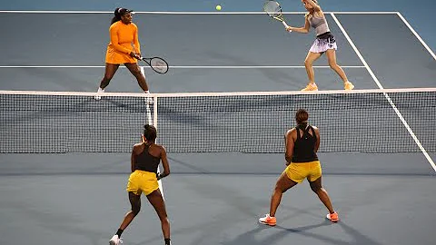 Serena/Wozniacki vs. Townsend/Muhamma...  | 2020 A...