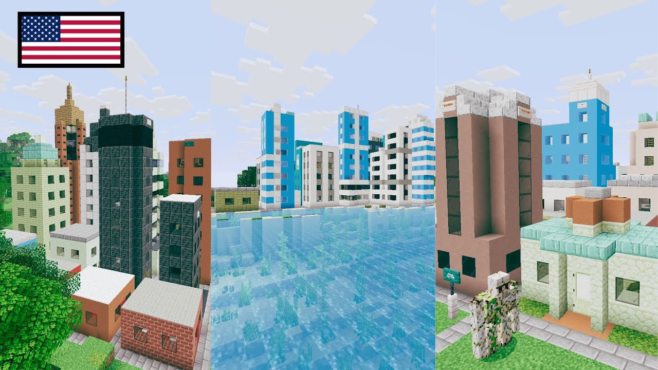 I Built America In Minecraft #5 - YouTube