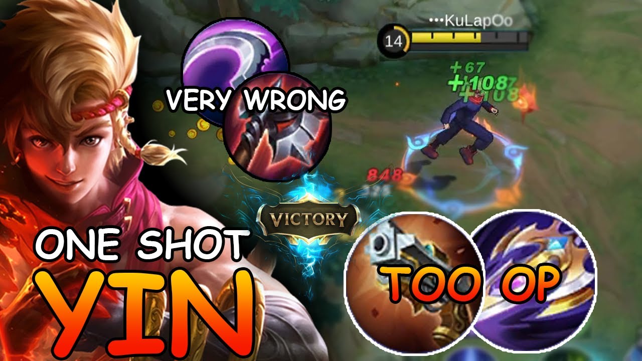 ONE HIT DELETE | Never Use This Items On YIN | Top 1 Global Yin Build ...