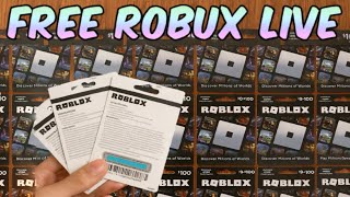 🔴 Giving 100,000 Robux to Every Viewer LIVE! (Roblox Robux Live) Free Robux Giveaway