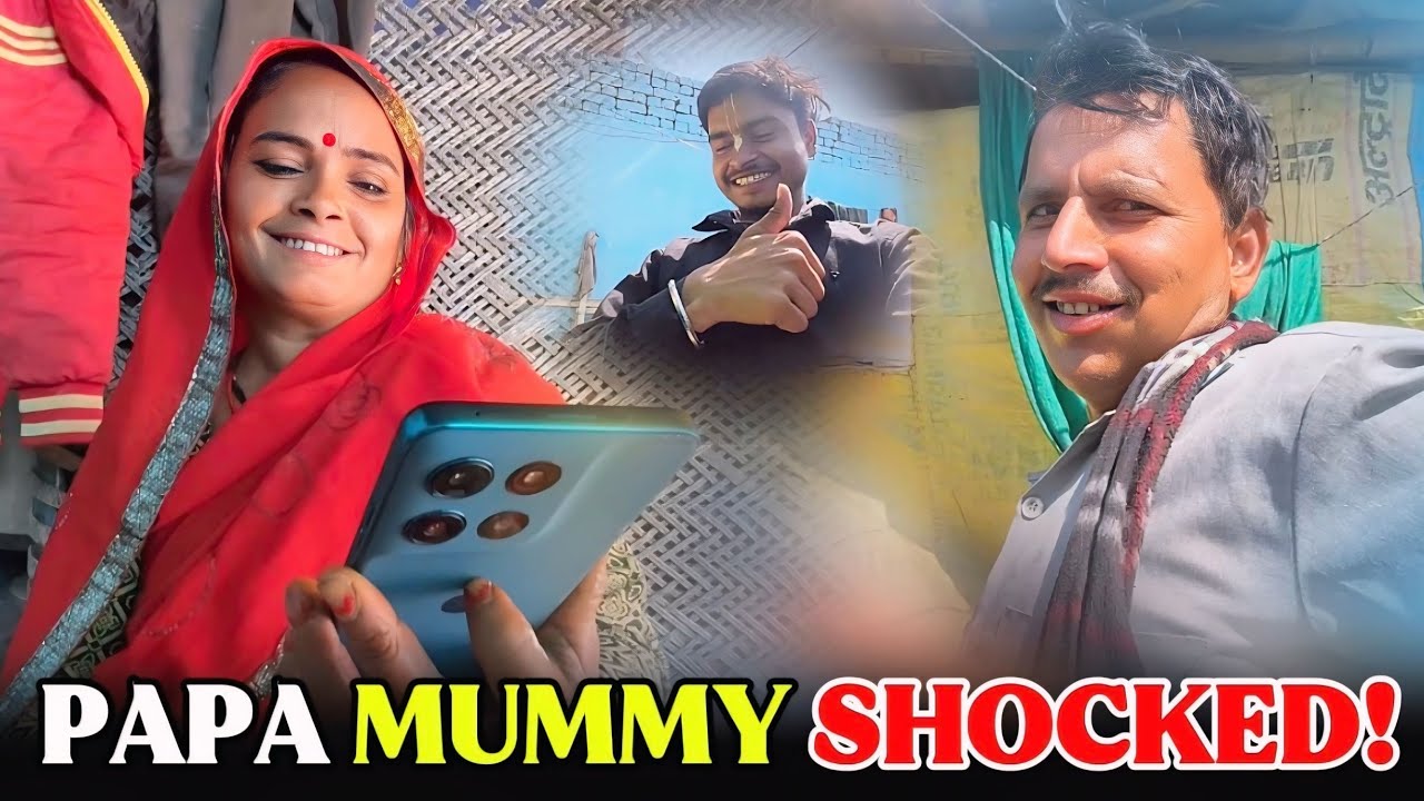 Papa Mummy Ko Diya Surprise Phone 📱 | Emotional Family Reaction Vlog