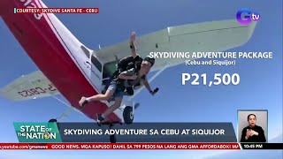 Skydiving adventure sa Cebu at Siquijor | SONA