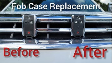 How to replace Silverado Key Fob Case