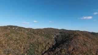 Blowing Rock North Carolina Drone Perspective