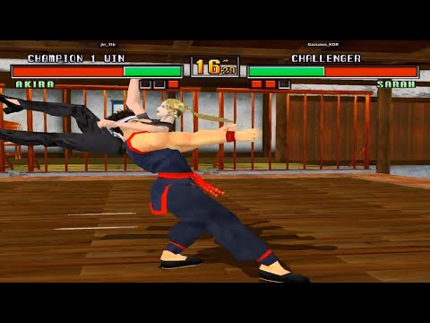 Fightcade 👊 Virtua Fighter 3tb 👊🏾 Jin_3tb 🇯🇵 Vs Gazuaaa_KOR 🇰🇷