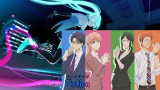 MelodysEscape 『Lyrics AMV』Wotaku ni Koi wa Muzukashii OP Full - Fiction