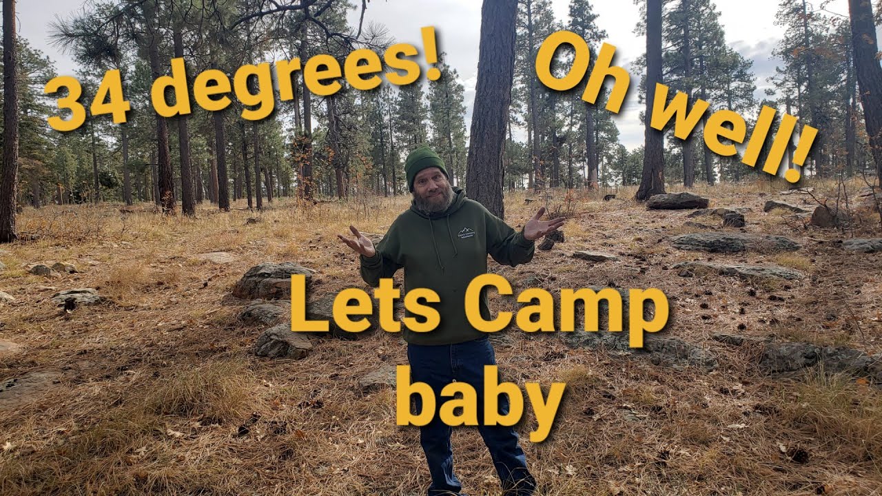 Day 1 Camping in the cold! No problem! Maybe. YouTube