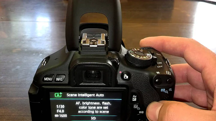 How To Open Flash on DSLR