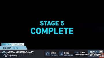 NFS NO LIMITS | STAGE 5 COMPLETE | ASTON MARTIN ONE-77