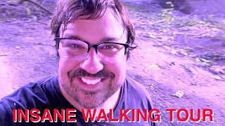 INSANE WALKING TOUR : Thick Jungle Hidden Underneath Baltimore Streets + Giant Abandoned Church