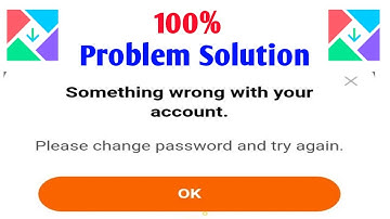 Something wrong with your account problem solution // getapp something wrong problem solution.