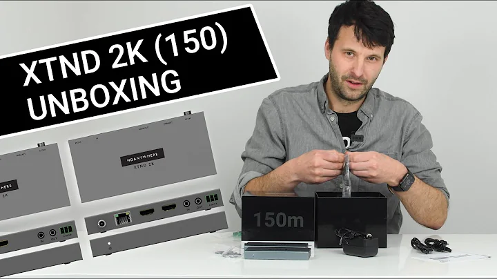 Unboxing the XTND 2K (150) HDMI extender