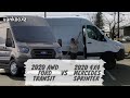 Mercedes Sprinter 4x4 vs Ford Transit AWD