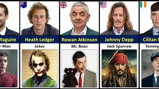 Actors Who Will Always Be Defined By One Character #comparison @Datacomparison101