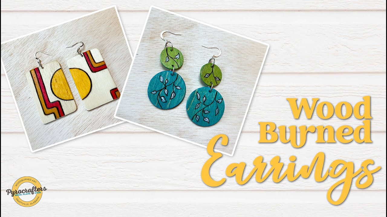 DIY Wood Burned Earrings - Positively Splendid {Crafts, Sewing, Recipes and  Home Decor}