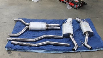 16583 Magnaflow Cat-back - 2013 Camaro 1LT V6 RS - Stock vs. Cat-Back