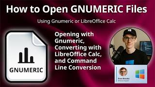 How to Open GNUMERIC Files (Gnumeric Spreadsheet)