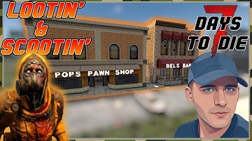 🛵THE MINI BIKE IS MINE🛵 7 Days To Die 2.4 ~ Ashes To Empire!