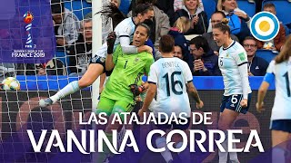 Vanina Correa - Resumen de atajadas ante Inglaterra - Mundial de Fútbol Femenino FIFA 2019