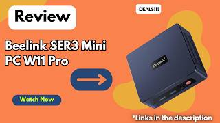 Beelink SER3 Mini PC Review 2026 - Ryzen 3 3200U 16GB RAM 500GB SSD Dual 4K Honest Test!