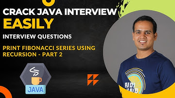 Fibonacci Series using Recursion | Java Interview Series | Automate With Amit