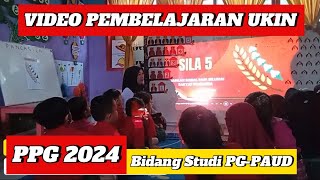 VIDEO UKIN PPG Guru Tertentu 2024 || BIDANG STUDI PG-PAUD || Edit 30 menit