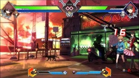 BBTAG demo: Linne combo with Yosuke assist #2