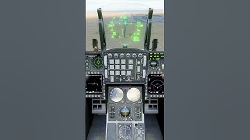 F-16C Viper Cockpit View Landing DCS #f16viper