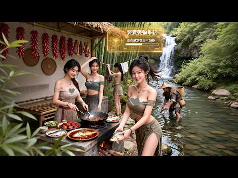 荒年開局兩位絕色美嬌妻等我養活！以為娶妻是累贅，誰料意外覺醒娶妻變強系統！娶妻納妾就能解鎖神秘獎勵，從此頓頓大魚大肉、夜夜溫香軟玉，最終逆襲稱霸亂世！#短劇#逆襲#爽文#系統#穿越