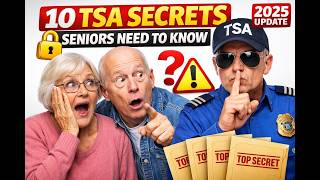 10 TSA Secrets Seniors MUST Know Before Flying in 2025 (Avoid Costly Mistakes!)