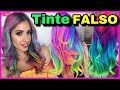 DIY | Como hacer TINTE DE CABELLO FALSO en Casa y que parezca REAL | NatyGloss