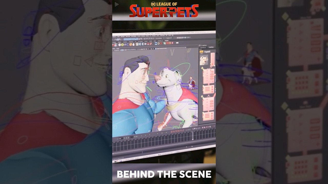 DC League Super Pets (2022) Behind The Scene