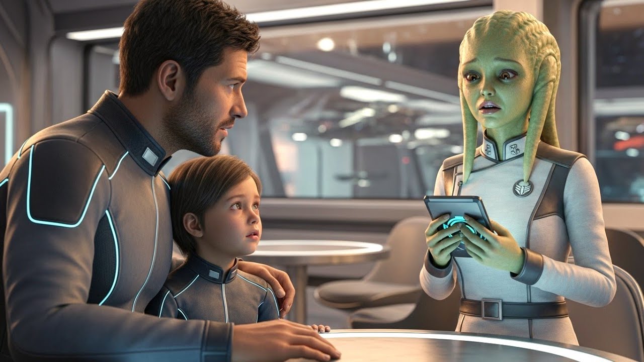 Single Father Asks Alien Waitress Why She's Trembling—He Never Expected Her Answer | Deathworld Lege