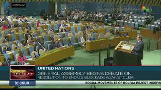 United Nations debates resolution on US blockade against Cuba
