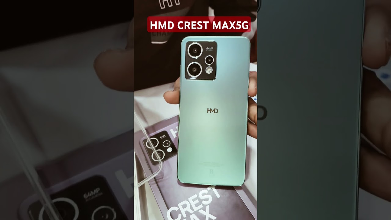 HMD CREST MAX 5G BEST ANDROID MOBILE UNDER 20K/TOP MOBILE PHONE