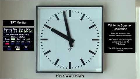 Arduino Pragotron Clock Driver Summer Advance