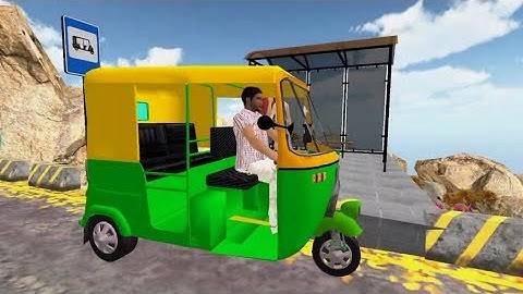 Auto Tuk Tuk Rickshaw Driving Simulation Gameplay (Android/iOS)