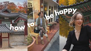 Seoul Autumn Vlog  things I do to be happy & fulfilled in life | Sissel