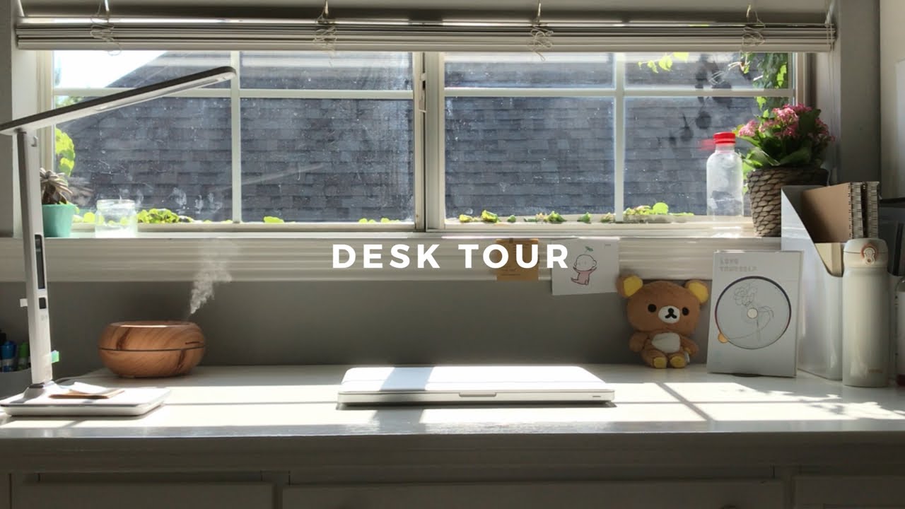 desk tour + how i organize my stationery YouTube