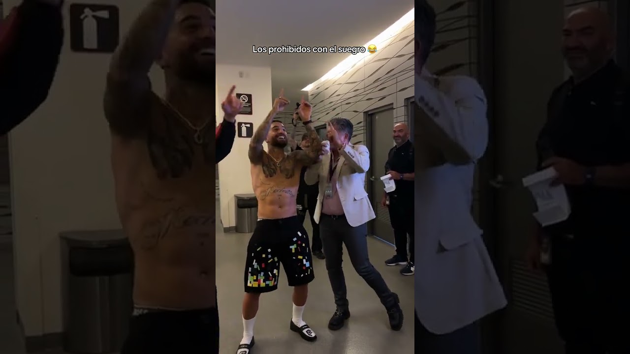 MALUMA BAILANDO BRONCEADOR CON SU SUEGRO 🔥🔥 