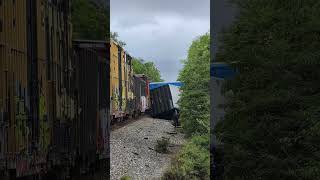 Train Derailment in Miamisburg Ohio