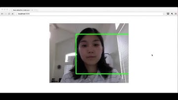 Face detection using OpenCV, Node.js, and WebSockets