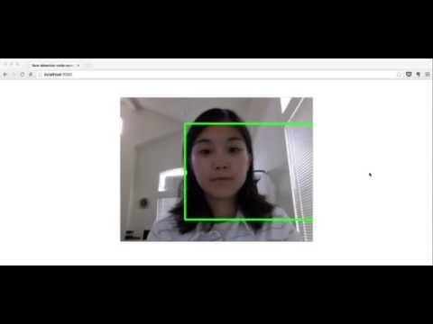 Face detection using OpenCV, Node.js, and WebSockets