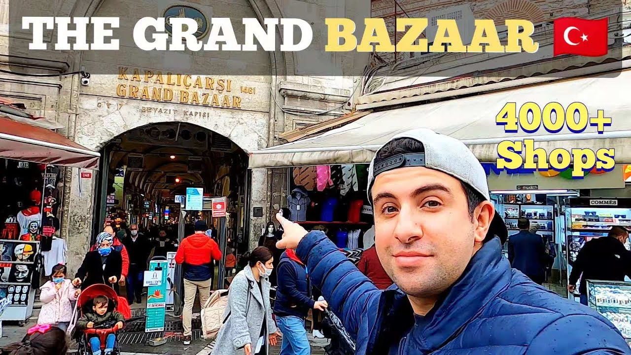 Exploring The Grand Bazaar The LARGEST Market In Istanbul, Turkey 