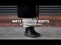 How to Style Boots Ready for 2022 | Men's Fall/Winter Outfit Ideas